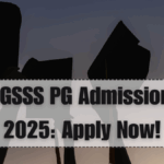 JGSSS PG Admission 2025: Apply for MA/MSc/MCom Now!