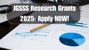 JGSSS Research Grants 2025: Apply by Deadline