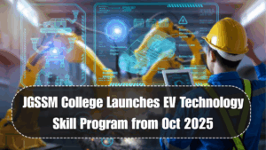 JGSSM College Launches EV Technology Skill Program from Oct 2025