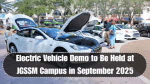 Electric Vehicle Demo to Be Held at JGSSM Campus in September 2025