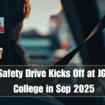 Road Safety Drive Kicks Off at JGSSMPG College in Sep 2025
