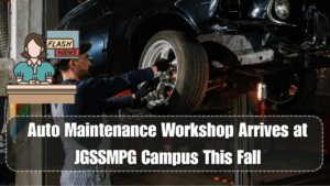 Auto Maintenance Workshop Arrives at JGSSMPG Campus This Fall