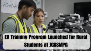 EV Training Program Launched for Rural Students at JGSSMPG
