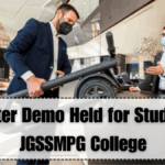 E-Scooter Demo Held for Students at JGSSMPG College