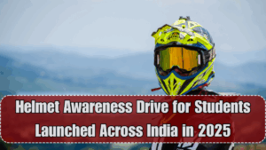Helmet Awareness Drive for Students Launched Across India in 2025