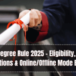 UGC 2-Degree Rule 2025 – Eligibility, Course Combinations & Online/Offline Mode Explained