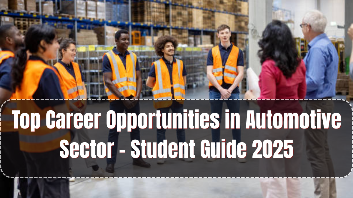 Top Career Opportunities in Automotive Sector – Student Guide 2025