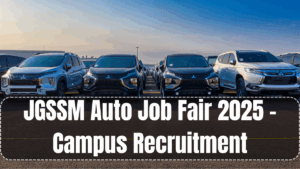 JGSSM Auto Job Fair 2025 – Campus Recruitment