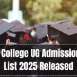 JGSSM College UG Admission Merit List 2025 Released