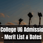 JGSSM College UG Admission 2025 – Merit List & Dates