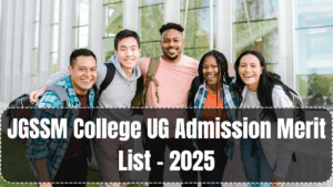 JGSSM College UG Admission Merit List – 2025