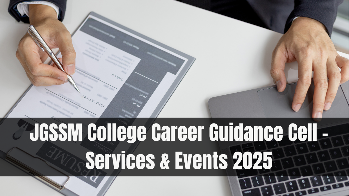 JGSSM College Career Guidance Cell – Services & Events 2025
