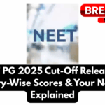 NEET PG 2025 Cut-Off Released – Category-Wise Scores & Your Next Step Explained