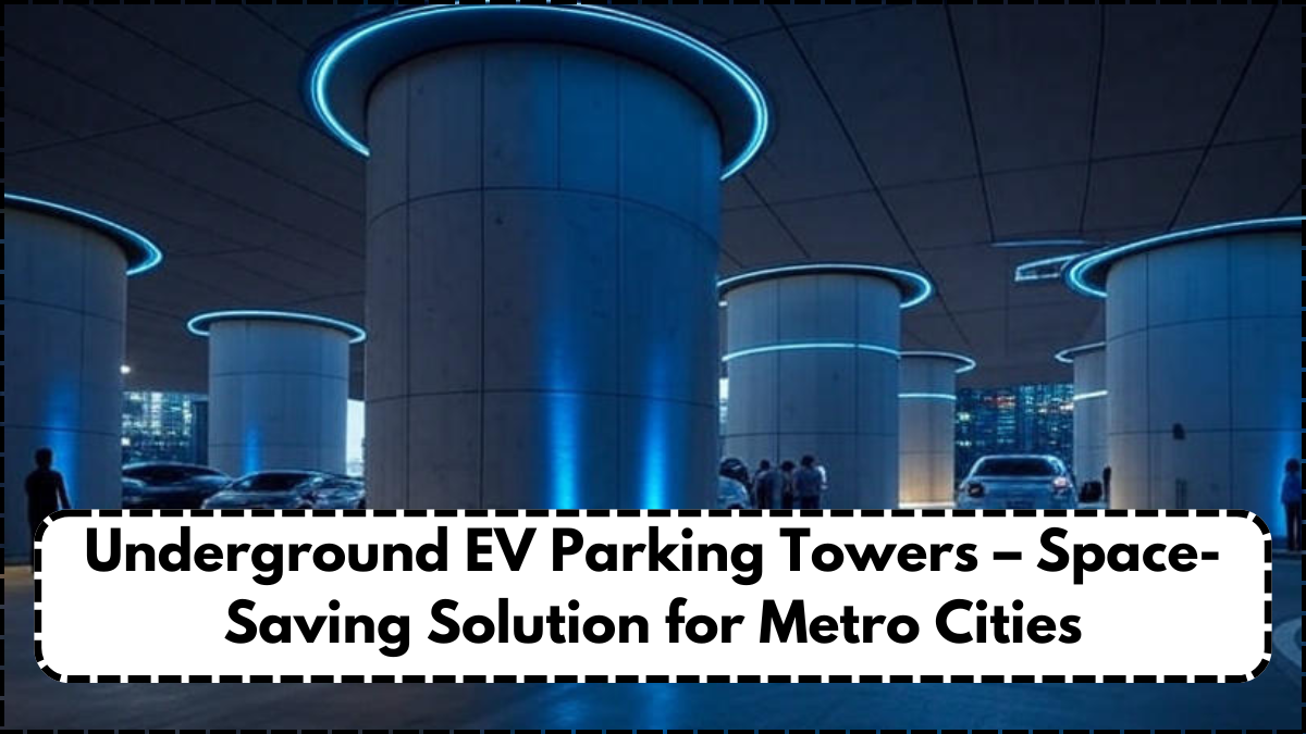 Underground EV Parking Towers – Space-Saving Solution for Metro Cities