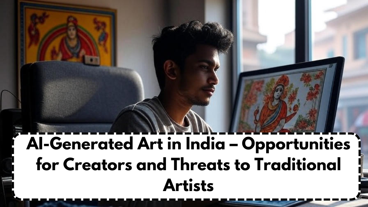 AI-Generated Art in India – Opportunities for Creators and Threats to Traditional Artists
