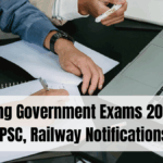 Upcoming Government Exams 2025: SSC, UPSC, Railway Notifications
