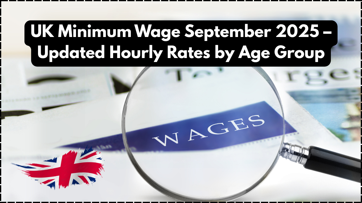 UK Minimum Wage September 2025 – Updated Hourly Rates by Age Group