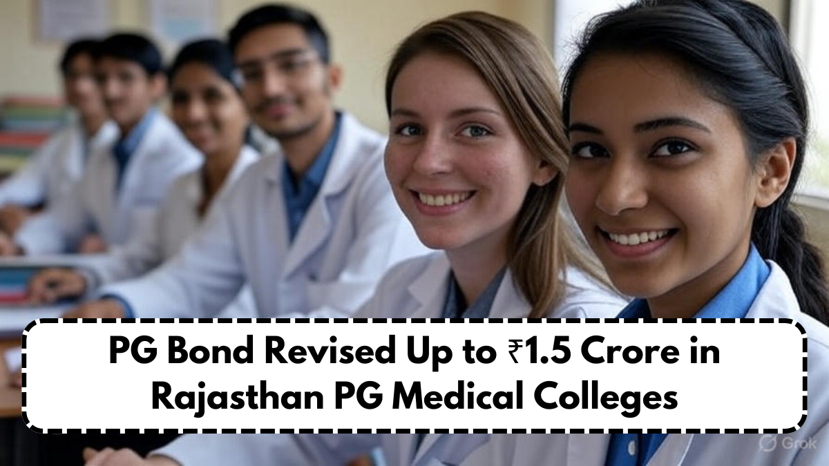 PG Bond Revised Up to ₹1.5 Crore in Rajasthan PG Medical Colleges